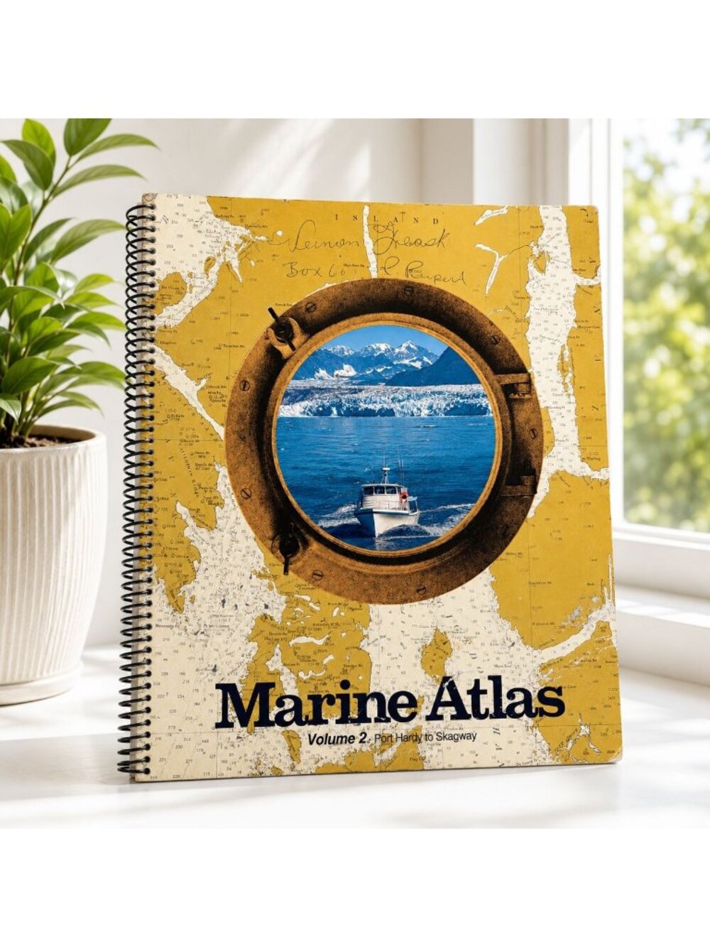 Marine Atlas Volume 2 Port Hardy To Skagway Spiral Bound Nautical Guide Bayless